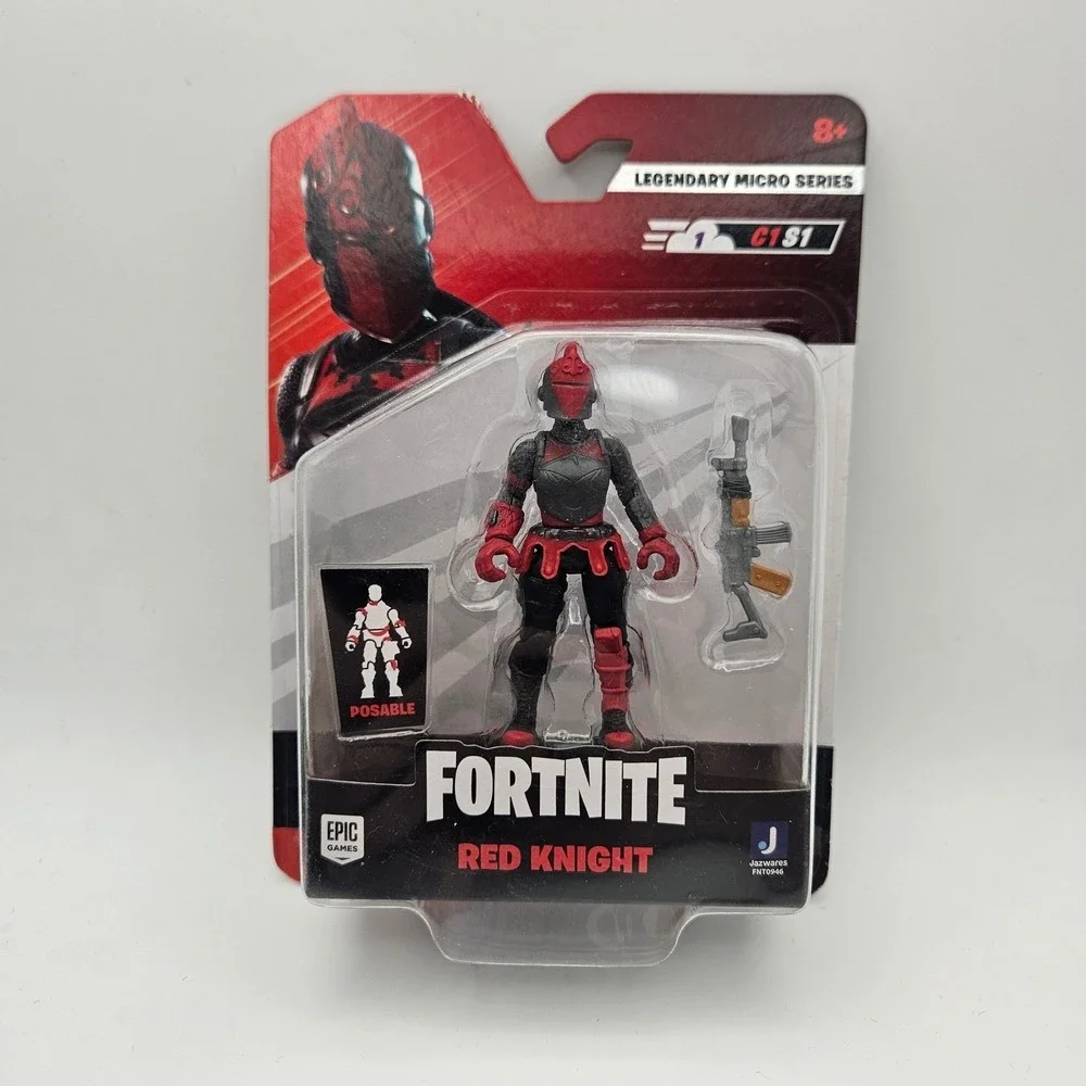 Fortnite Legendary Micro Series Lot of 4 Red Knight Zoey Love Ranger Spitfire